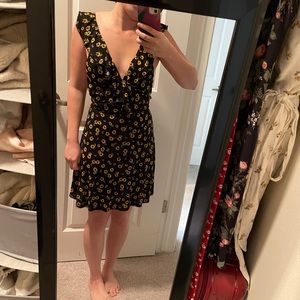 Reformation Bambi dress in sunny